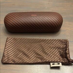Oakley Brown Glasses Case